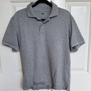 Uniqlo Gray Polo Shirt